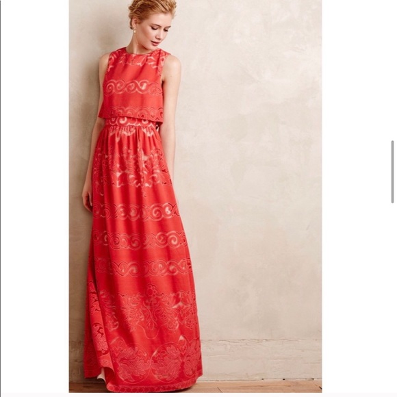 Erin Fetherston Garden Lace Maxi - Picture 7 of 8